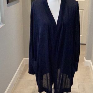 COS Long Draped Cardigan Sweater